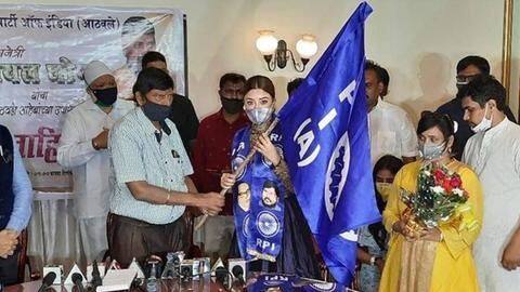 Actor, who accused Anurag Kashyap of rape, joins Athawale's party Actor, who accused Anurag Kashyap of rape, joins Athawale's party