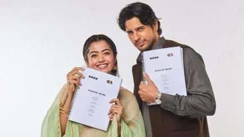 'Mission Majnu': Sidharth Malhotra, Rashmika Mandanna reveal first look 'Mission Majnu': Sidharth Malhotra, Rashmika Mandanna reveal first look