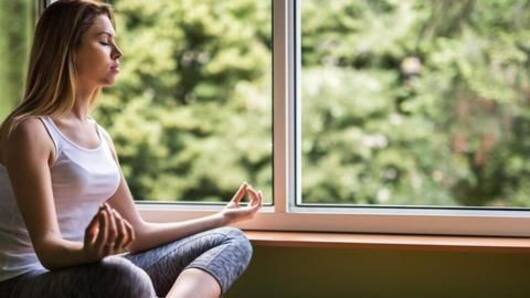 Breathing exercises to calm the mind