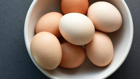 Eggs and yogurt Eggs and yogurt
