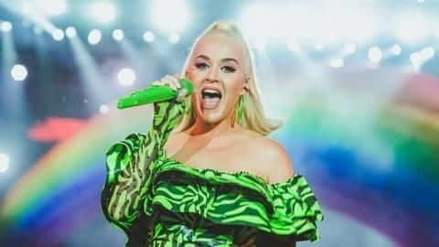 Katy delivered an exhilarating performance at a concert on Saturday Katy delivered an exhilarating performance at a concert on Saturday