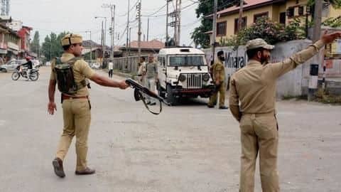 J&K: Two cops killed as terrorists open fire in Srinagar J&K: Two cops killed as terrorists open fire in Srinagar