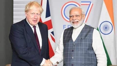 PM Modi, Boris Johnson to boost trade during virtual summit PM Modi, Boris Johnson to boost trade during virtual summit