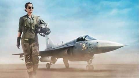 'Tejas': Kangana Ranaut's first look as IAF pilot out 'Tejas': Kangana Ranaut's first look as IAF pilot out