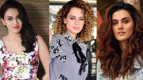 Swara, Taapsee react to Kangana's 'B-grade actors' comment Swara, Taapsee react to Kangana's 'B-grade actors' comment