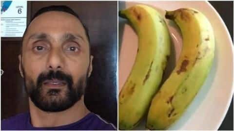 Earlier, actor Rahul Bose was heavily overcharged for two bananas Earlier, actor Rahul Bose was heavily overcharged for two bananas