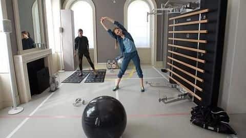 Arranging the equipment: Flooring and the rack Arranging the equipment: Flooring and the rack