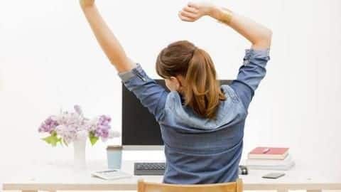 Five simple Yoga exercises you can perform at work Five simple Yoga exercises you can perform at work
