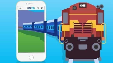 Now, book train tickets via Paytm at zero extra cost Now, book train tickets via Paytm at zero extra cost