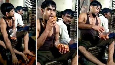 Bakery workers step on, lick toasts before packing; reportedly arrested Bakery workers step on, lick toasts before packing; reportedly arrested