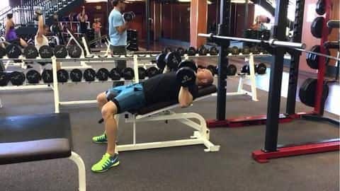 Incline Bench Dumbbell Press Workout Incline Bench Dumbbell Press Workout