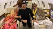 My hero: Abhishek congratulates Amitabh for Dadasaheb Phalke award