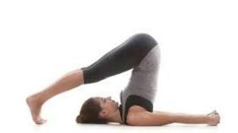 For stronger back and shoulders, perform the Plow pose For stronger back and shoulders, perform the Plow pose