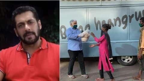 'Being Haangryy': Salman launches food truck to feed the needy 'Being Haangryy': Salman launches food truck to feed the needy
