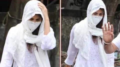 SSR death: Rhea Chakraborty visits hospital, to be questioned SSR death: Rhea Chakraborty visits hospital, to be questioned