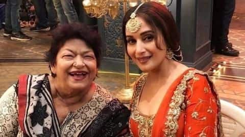 What Saroj Khan said about her favorite student, Madhuri Dixit What Saroj Khan said about her favorite student, Madhuri Dixit
