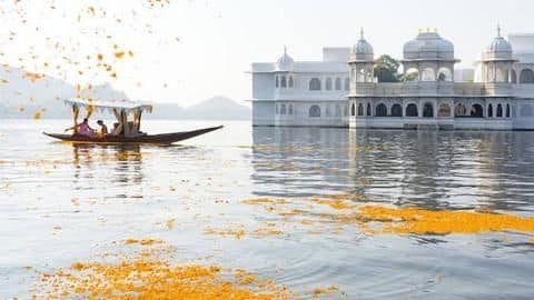 Taj Lake Palace, Udaipur, Rajasthan, India Taj Lake Palace, Udaipur, Rajasthan, India