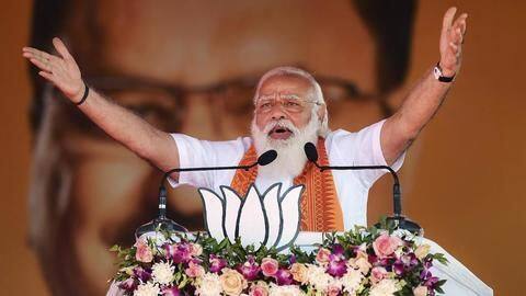 PM Modi takes a dig at TMC's 'Khela Hobe' slogan PM Modi takes a dig at TMC's 'Khela Hobe' slogan