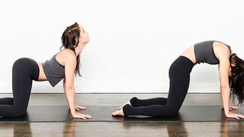 A great pose for keeping your back strong A great pose for keeping your back strong