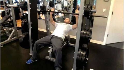 Smith Machine Incline Bench Press Smith Machine Incline Bench Press