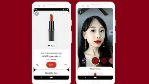 You can now try on lipstick (virtually) before buying You can now try on lipstick (virtually) before buying