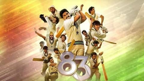 First look poster of Ranveer Singh's sports drama '83' out First look poster of Ranveer Singh's sports drama '83' out