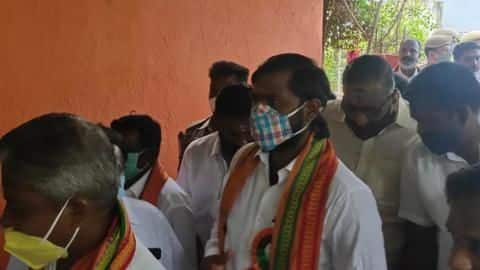 TN: History-sheeter comes to join BJP, escapes after seeing cops TN: History-sheeter comes to join BJP, escapes after seeing cops