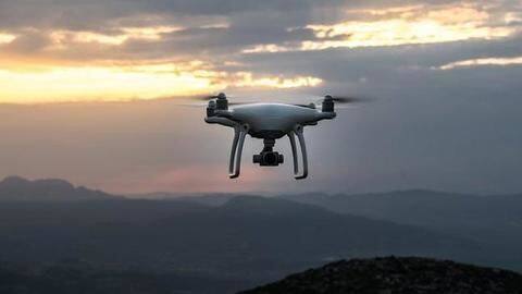 J&K Police shoots down drone in Akhnoor, 5kg IED found J&K Police shoots down drone in Akhnoor, 5kg IED found