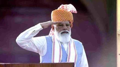 'Sabka Vikas, Sabka Prayaas,' says PM Modi on 75th I-Day 'Sabka Vikas, Sabka Prayaas,' says PM Modi on 75th I-Day