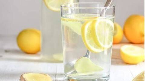 Drink plenty of water; Sip some lemon water Drink plenty of water; Sip some lemon water
