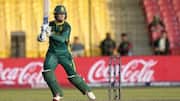 Ryan Rickelton's second T20I half-century goes in vain: Stats