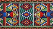 Create unique decor with hand-painted Ndebele tiles