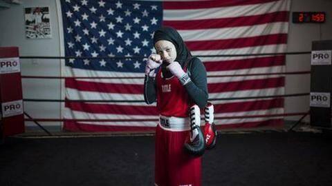 US teen wins right to wear Hijab and box US teen wins right to wear Hijab and box