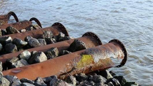 Mumbai's polluted coastline