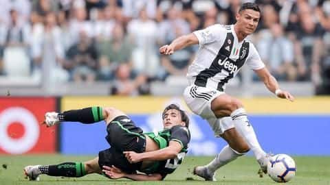 Ronaldo leads the way for Juventus Ronaldo leads the way for Juventus