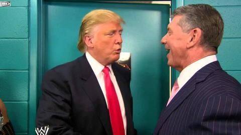 US President Donald Trump's bizarre incidents with WWE US President Donald Trump's bizarre incidents with WWE