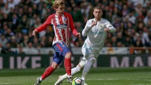 Antoine Griezmann replies to Ramos, says was just having fun Antoine Griezmann replies to Ramos, says was just having fun
