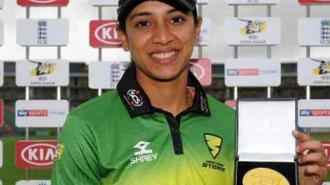 Smriti Mandhana smashes Super League's first ton Smriti Mandhana smashes Super League's first ton