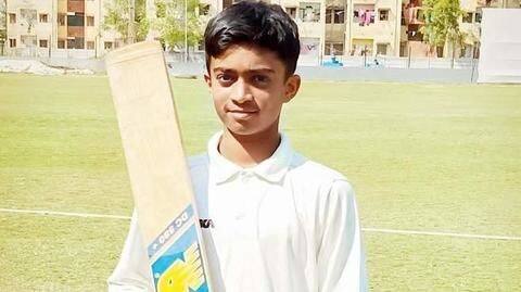 14-year-old smashes 556*-run innings comprising 98 fours, 1 six 14-year-old smashes 556*-run innings comprising 98 fours, 1 six
