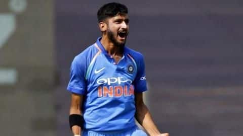 Khaleel Ahmed punished for aggressive action after Marlon's dismissal Khaleel Ahmed punished for aggressive action after Marlon's dismissal