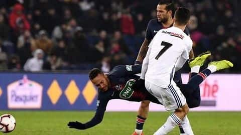 Neymar might miss Champions League clash against Manchester United Neymar might miss Champions League clash against Manchester United
