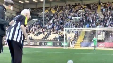 94-year-old Notts County fan fulfils lifelong dream 94-year-old Notts County fan fulfils lifelong dream