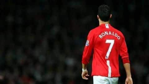 cristiano jersey number