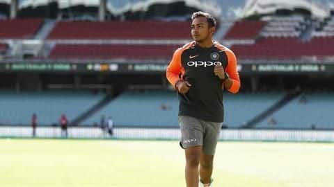 Injury rules Prithvi Shaw out of ongoing Test series Injury rules Prithvi Shaw out of ongoing Test series