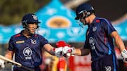 Namibia's Volschenk, Green script T20I records with century partnership: Details 