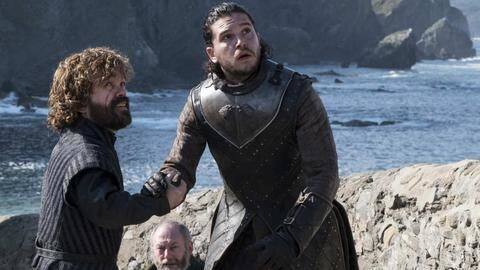 A teary farewell for Jon Snow A teary farewell for Jon Snow