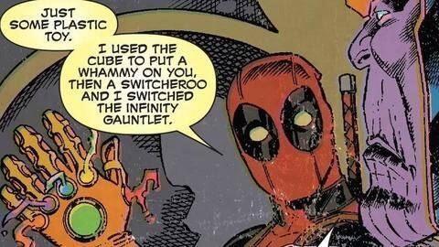 The best use of the Infinity Gauntlet The best use of the Infinity Gauntlet