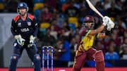 T20 WC: Shai Hope completes 1,500 T20I runs with half-century