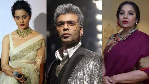 #MeToo: Kangana Ranaut slams Shabana Azmi, KJo for their silence #MeToo: Kangana Ranaut slams Shabana Azmi, KJo for their silence