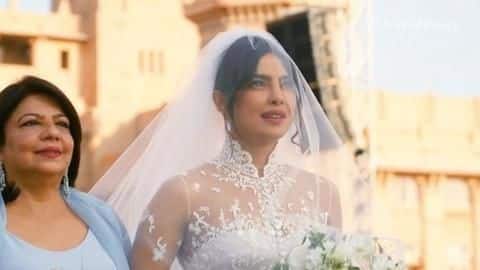 Priyanka confessed she was nervous before walking down the aisle Priyanka confessed she was nervous before walking down the aisle